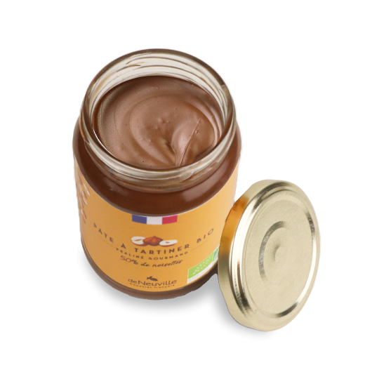 Pâte à tartiner praliné aux noisettes bio Pâte à tartiner praliné aux noisettes bio