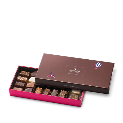 Petit coffret de gourmandises à la Française