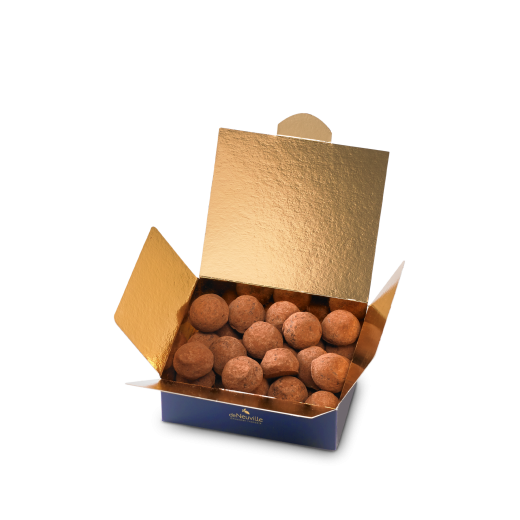 Coffret de truffes véritables lait