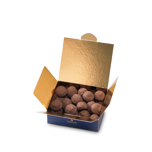 Coffret de truffes véritables noir