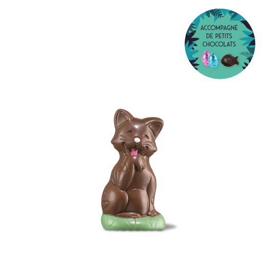 Mona le chat - chocolat au lait