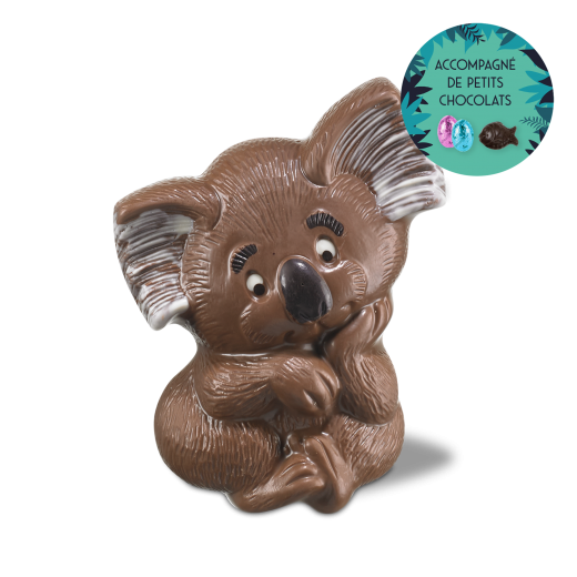 Lya le koala - chocolat au lait