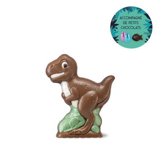 Rex le T-rex - chocolat au lait