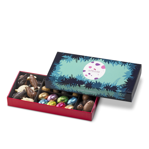 Le coffret des sujets chocolatés