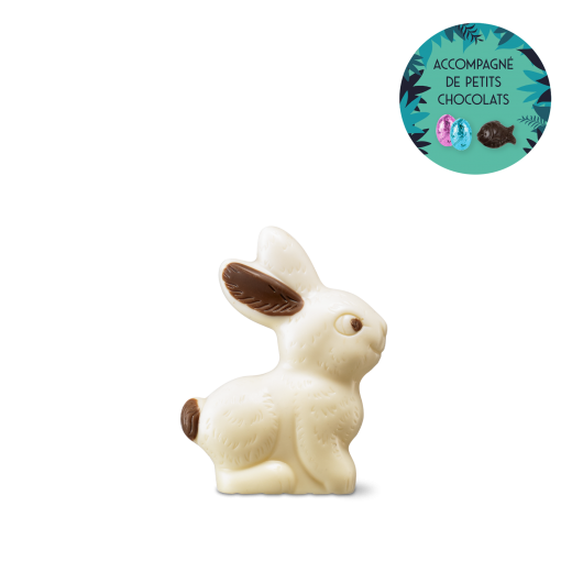 Petit lapin - chocolat blanc