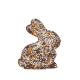 Le lapin façon mendiant - chocolat au lait