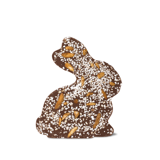 Le lapin façon mendiant - chocolat au lait