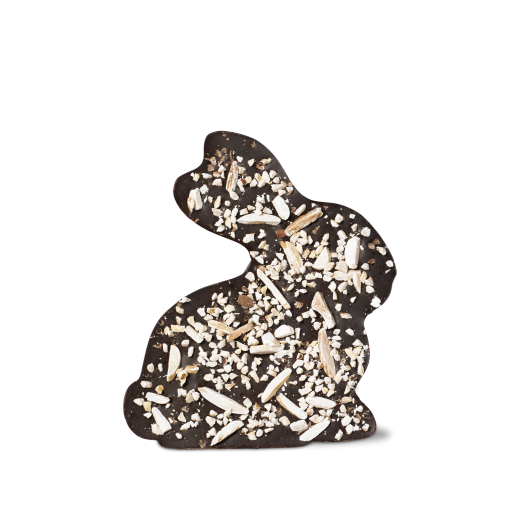 Le lapin façon mendiant - chocolat noir