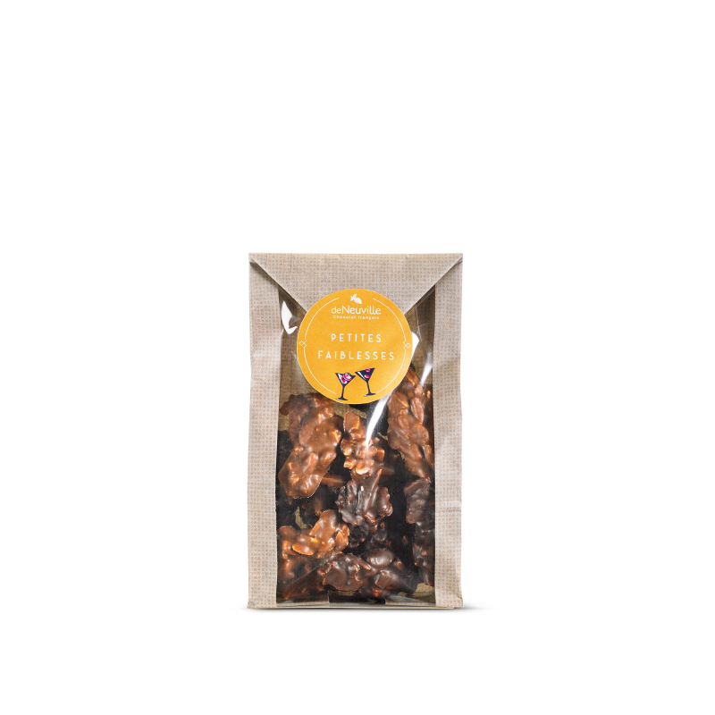 Petit sachet d'amandes effilées caramélisées