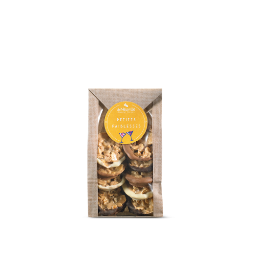 Petit sachet de florentins aux amandes et noisettes caramélisées