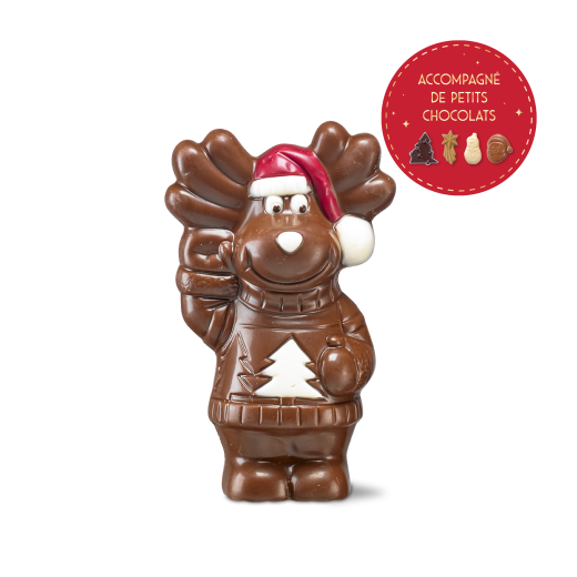 Renne de Noël - chocolat au lait