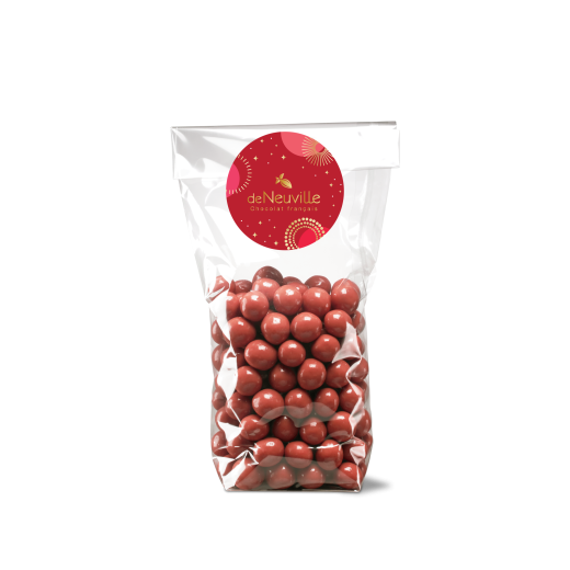 Petit sachet de céréales à la framboise