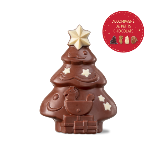 Sapin de Noël - chocolat au lait