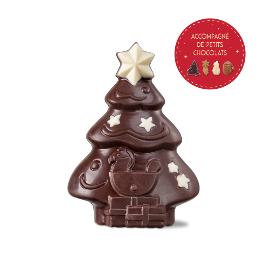 Sapin de Noël - chocolat noir