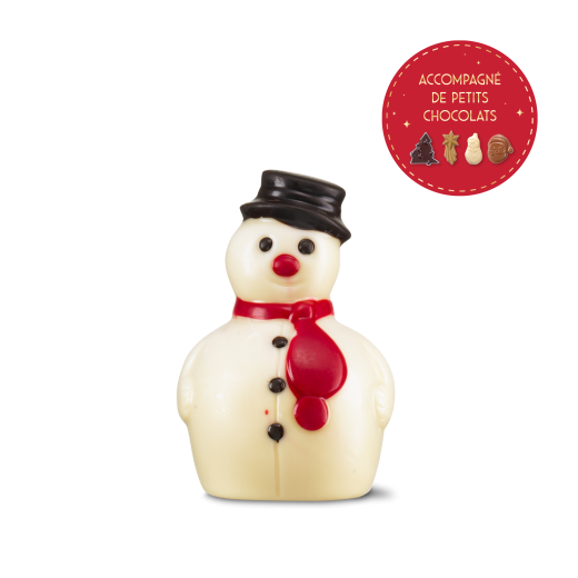 Bonhomme de neige - chocolat blanc