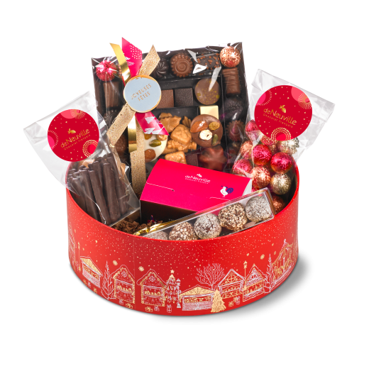 Boîte garnie de Noël