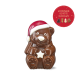 Ourson de Noël - chocolat au lait