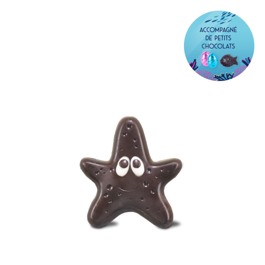 L'étoile de mer - chocolat noir