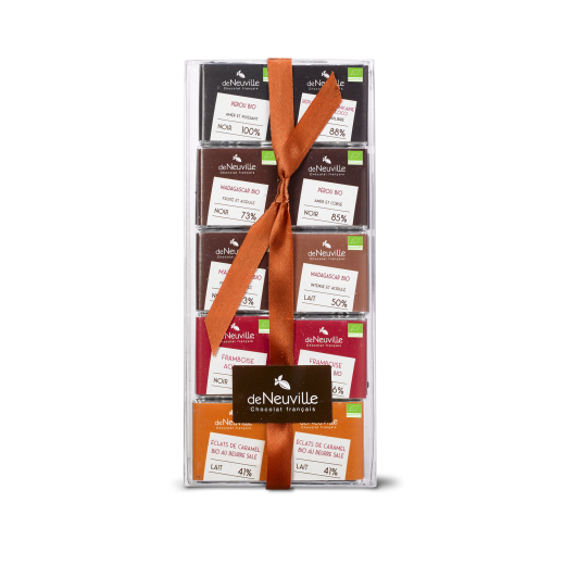 Réglette 40 carrés dégustation bio