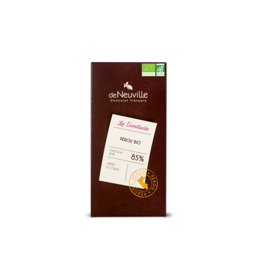 Chocolat noir BIO 85% Pérou