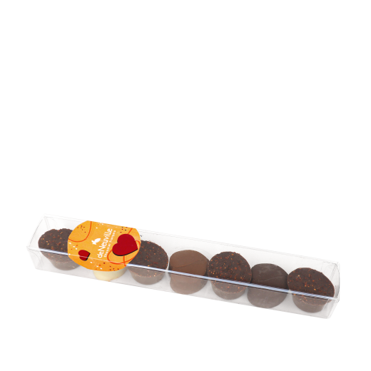 Réglette de bonbons de chocolat