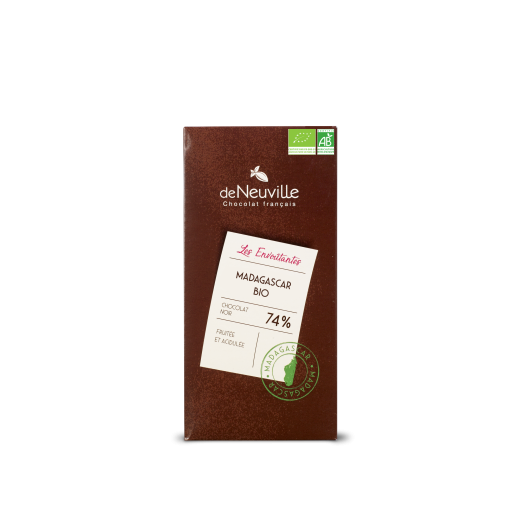 Chocolat noir BIO 74% Madagascar