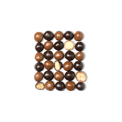 Billes de Céréales au chocolat noir et lait