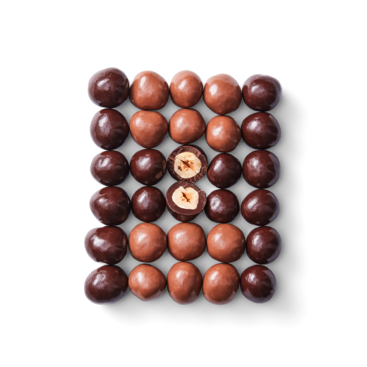 Sachet de Noisettes au chocolat