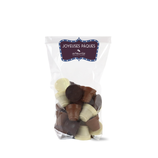 Sachet de clochettes au praliné