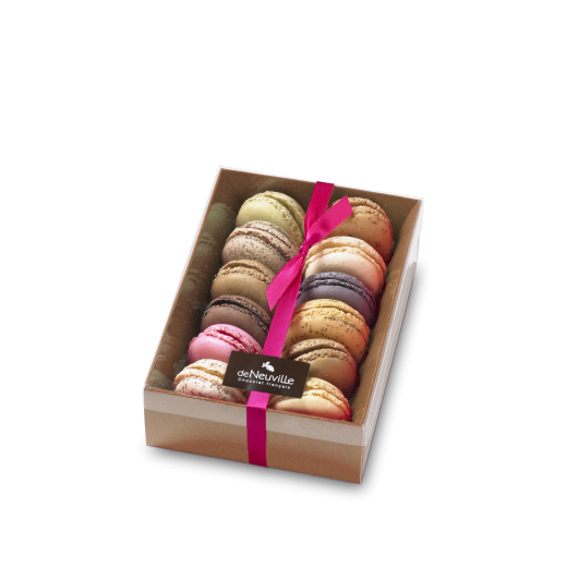 Coffret 12 macarons