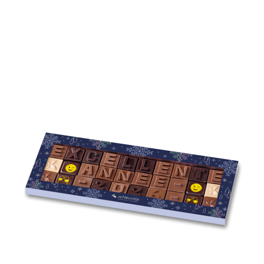Message chocolat - Excellente Année 2026