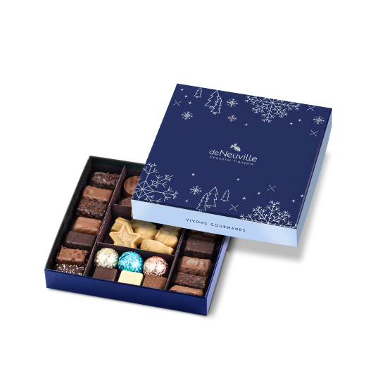 Moyen Coffret de Chocolats Festifs