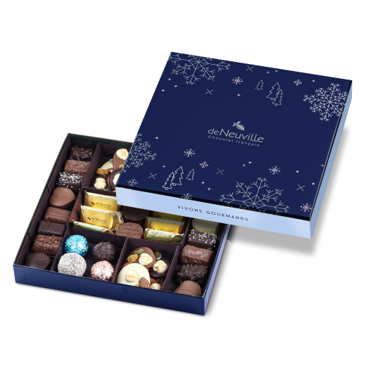 Grand Coffret de Chocolats Festifs