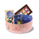 Grande Boîte carrousel garnie de Noël