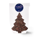 Mendiant sapin au chocolat noir et framboise