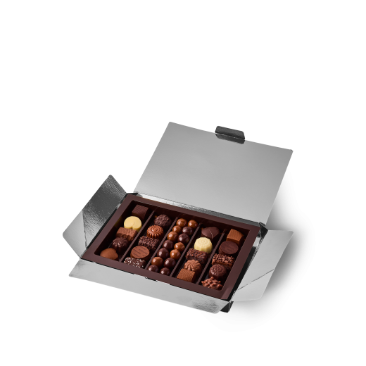 Boîte de chocolats de Noël