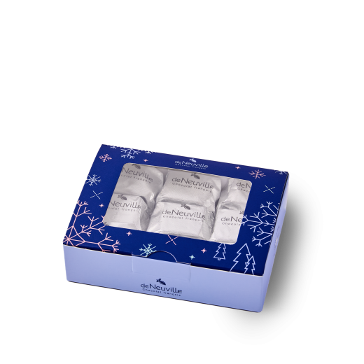 Coffret de 9 marrons glacés de Turin Coffret de 9 marrons glacés de Turin