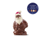Père Noël et sa hotte au chocolat au lait