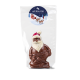 Père Noël et sa hotte au chocolat au lait