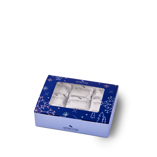 Coffret de 9 marrons glacés de Turin Coffret de 9 marrons glacés de Turin