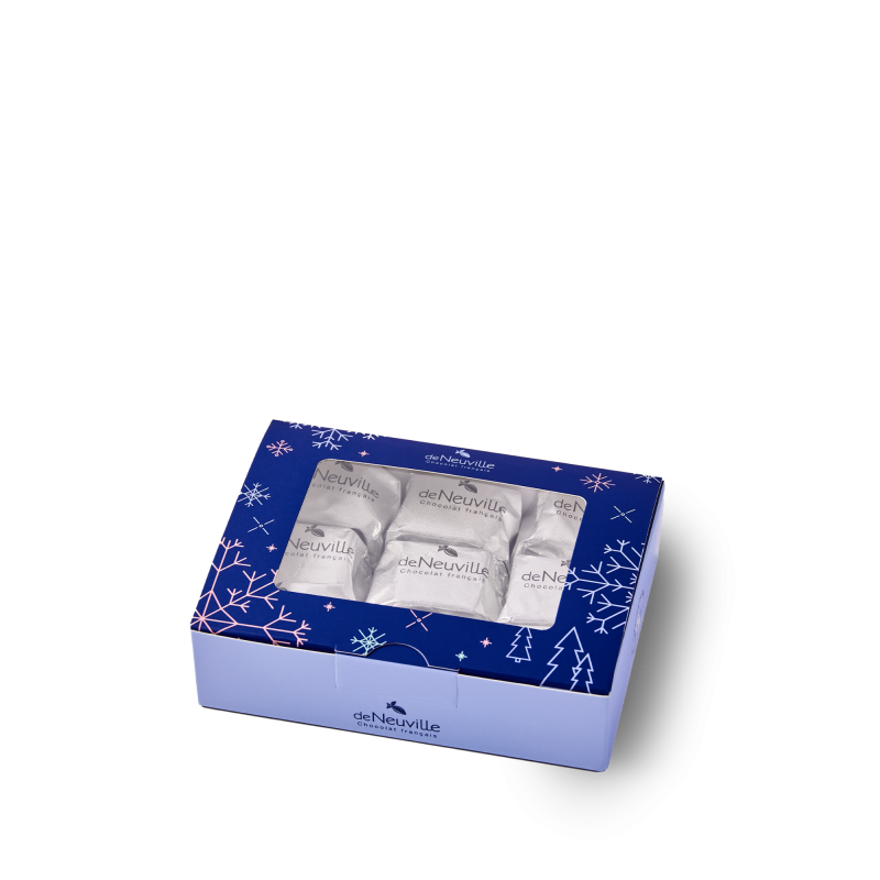 Coffret de 9 marrons glacés de Turin Coffret de 9 marrons glacés de Turin