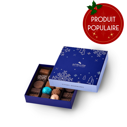 Petit Coffret de Chocolats Festifs