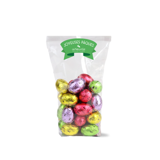 Sachet d'œufs gourmands de Pâques