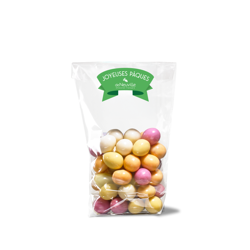 Sachet d'œufs nougatine de Pâques