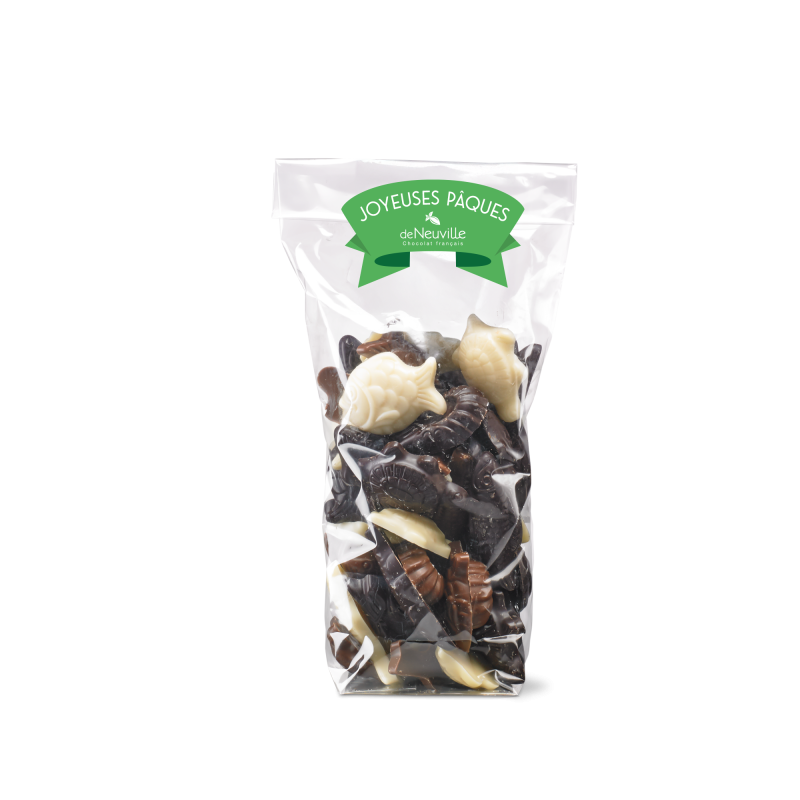 Sachet de chocolats de Pâques