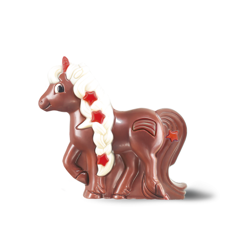 Sarah la licorne de Pâques - chocolat au lait