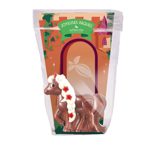 Sarah la licorne de Pâques - chocolat au lait Sarah la licorne de Pâques - chocolat au lait