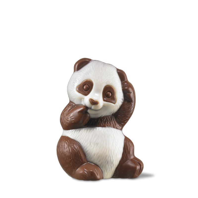 Thomas le Panda de Pâques - chocolat au lait