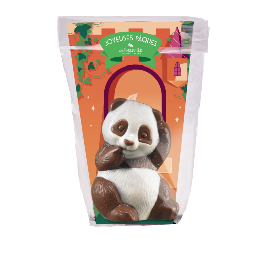 Thomas le Panda de Pâques - chocolat au lait Thomas le Panda de Pâques - chocolat au lait