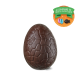 L'œuf de Pâques de 12cm - chocolat noir